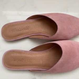 Madewell Remi Mule- Weather Berry Suede